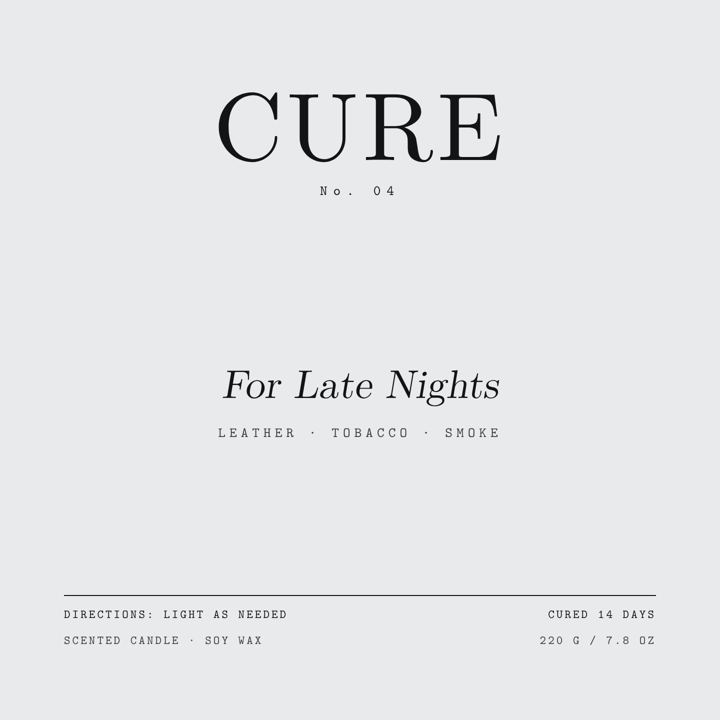 CURE label design