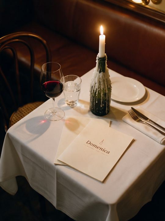 A candle in every bottle, a seat at every table.
